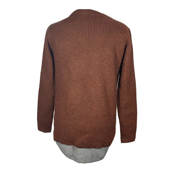 Urban Outfitters Sweater Unif X Size Xs Brown Gray - Picture 3 of 8